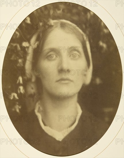 Mrs. Herbert Duckworth, ("A Beautiful Vision"), 1872. Creator: Julia Margaret Cameron.