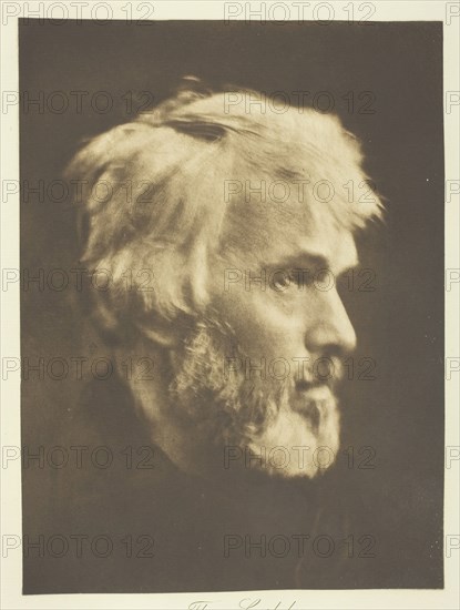 Thomas Carlyle, 1867, printed c. 1893. Creator: Julia Margaret Cameron.