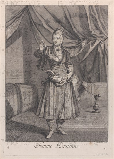 Femme Persienne, 1714-15. Creator: Unknown.