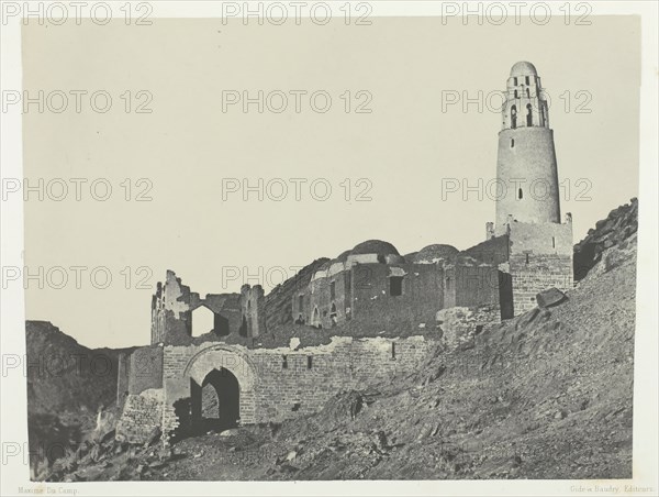 Mosquée de Bellal au Village de Bab; Nubie, 1849/51, printed 1852. Creator: Maxime du Camp.