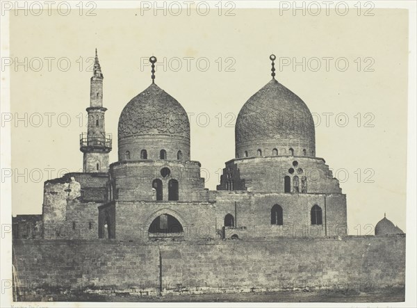 Mosquée et Tombeau du Sultan Kansou-el-Gouri, Le Kaire, 1849/51, printed 1852. Creator: Maxime du Camp.