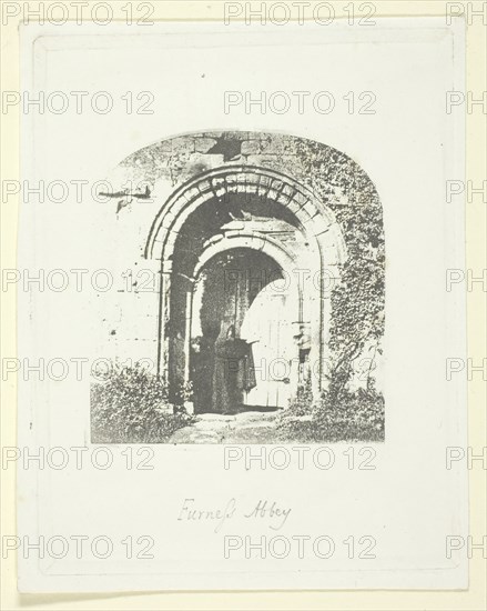 Furness Abbey, c.1853/58. Creator: William Henry Fox Talbot.