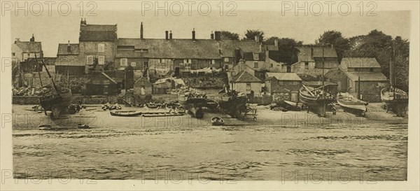 A Corner of old Yarmouth, 1887. Creator: Peter Henry Emerson.