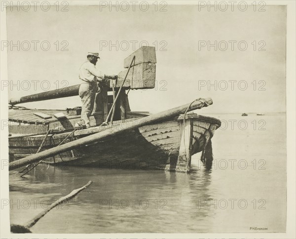 A Way Across the Marshes, c. 1883/87, printed 1888. Creator: Peter Henry Emerson.