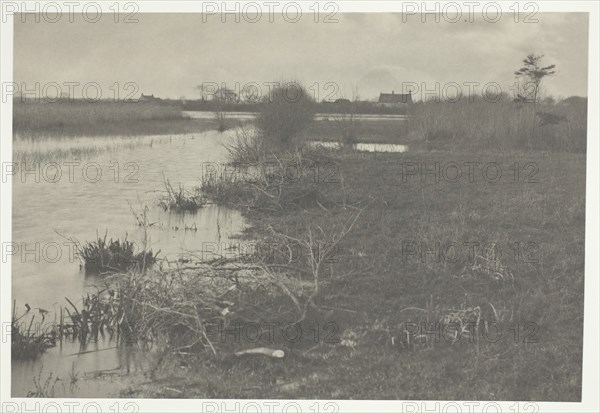 An Autumn Morning, 1886. Creator: Peter Henry Emerson.