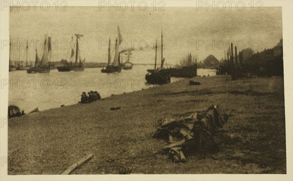 Bound for the North Sea, 1887. Creator: Peter Henry Emerson.