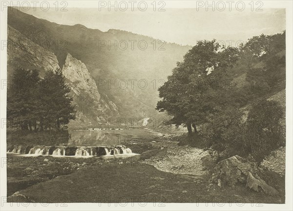 Entrance to Dove Dale, Derbyshire, 1880s. Creator: Peter Henry Emerson.