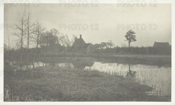 Evening, 1886. Creator: Peter Henry Emerson.