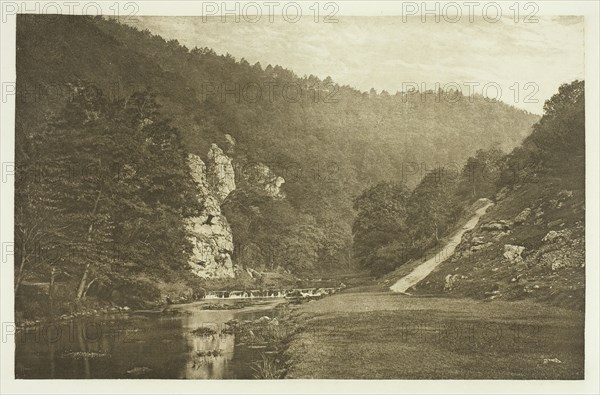 In Dove Dale, 1880s. Creator: Peter Henry Emerson.