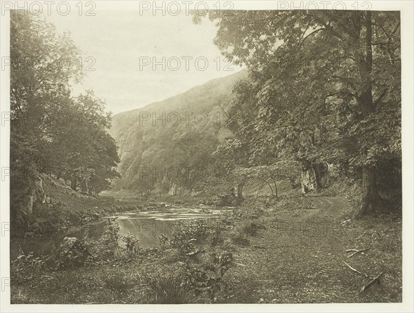 In Dove Dale, 1880s. Creator: Peter Henry Emerson.