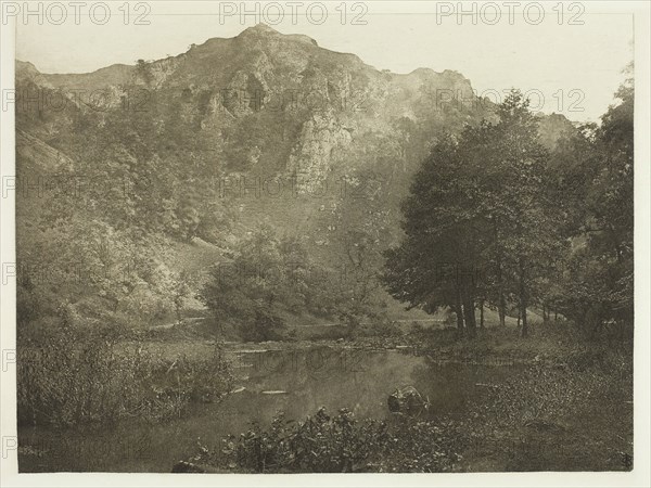 In Dove Dale, 1880s. Creator: Peter Henry Emerson.