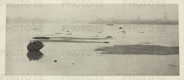 Low Water on Breydon, 1887. Creator: Peter Henry Emerson.