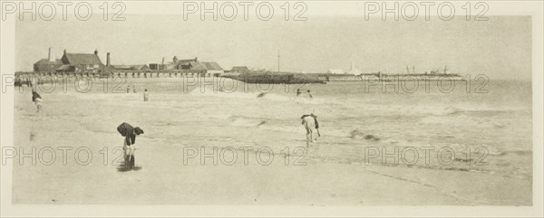On Gorleston Sands, 1887. Creator: Peter Henry Emerson.