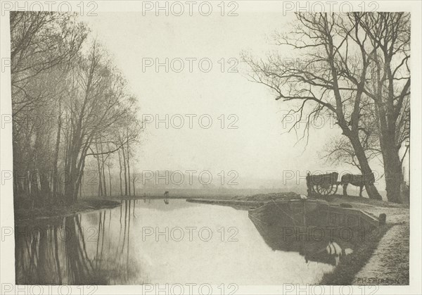 The Compleat Angler, 1880s. Creator: Peter Henry Emerson.