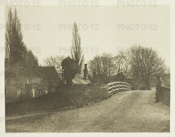 The Crown Inn, Borxbourne, 1880s. Creator: Peter Henry Emerson.