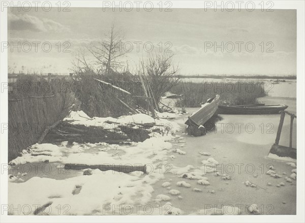 The First Frost, 1886. Creator: Peter Henry Emerson.