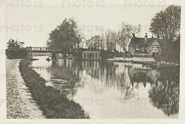 The Old Rye House Inn, 1888. Creator: Peter Henry Emerson.