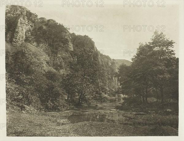 Tissington Spires, Dove Dale, 1880s. Creator: Peter Henry Emerson.