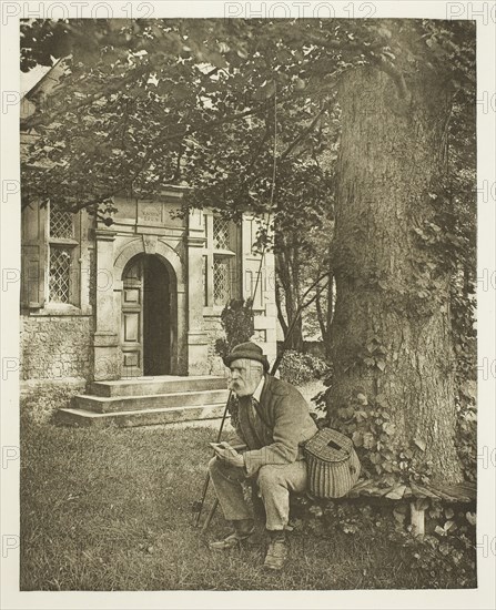 Walton and Cotton's Fishing House (The Doorway), 1880s. Creator: Peter Henry Emerson.