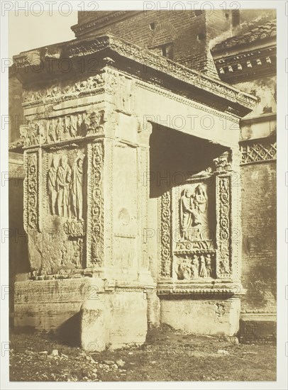 Arch of the Silversmiths, c. 1857. Creator: Robert MacPherson.