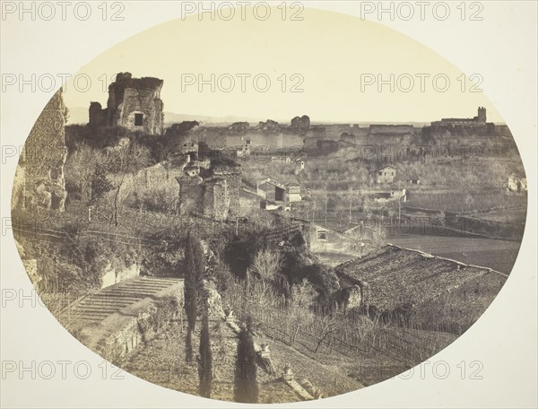 Palace of the Caesars on the Palatine, 1860. Creator: Robert MacPherson.