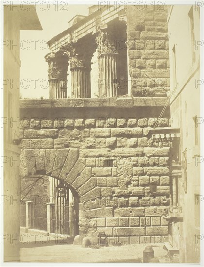 Photographs of Views of Rome, c. 1857. Creator: Robert MacPherson.