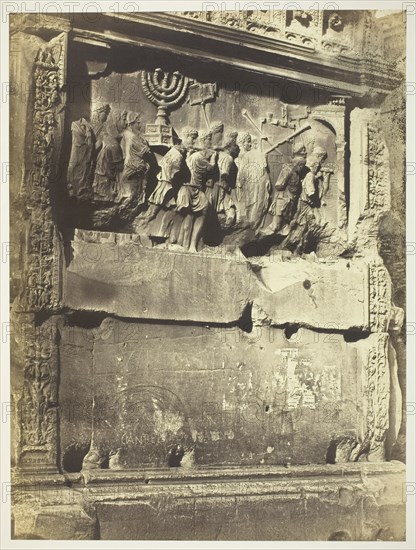 The Arch of Titus, 1855, 1855. Creator: Robert MacPherson.