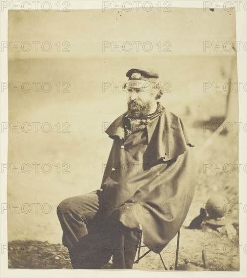 Archibald Gordon (1812-1886), Principal Medical Officer at the Crimea; Taken at the Crimea, 1855. Creator: Roger Fenton.