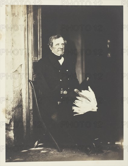 Field Marshall Lord Raglan, 1855. Creator: Roger Fenton.