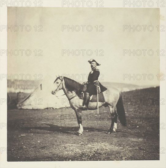 General Bosquet, 1855. Creator: Roger Fenton.