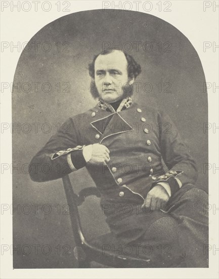 Major Gen'l Charles Ashe Windham, 1855. Creator: Roger Fenton.