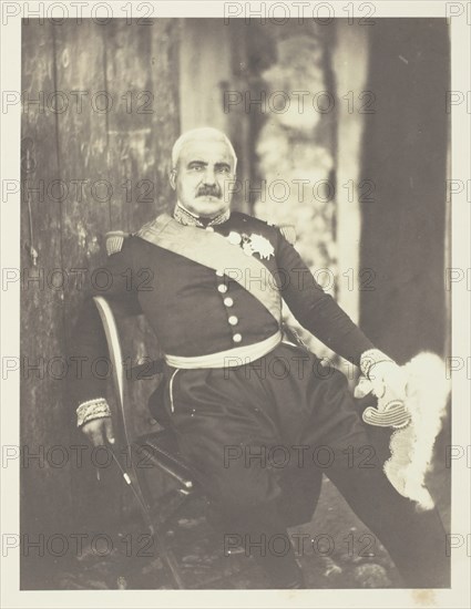 Marshal Pélissier, 1855. Creator: Roger Fenton.