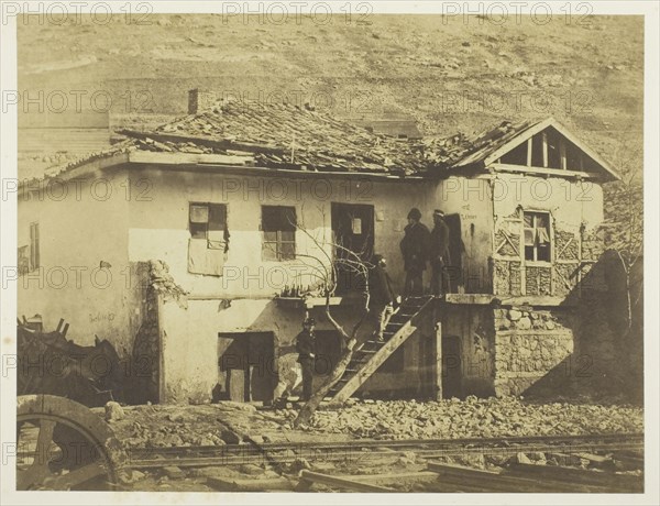 The Old Post Office, Balaklava, 1855. Creator: Roger Fenton.