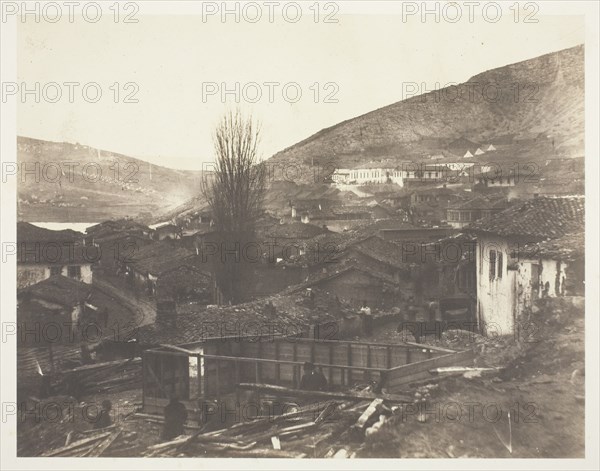 The Railway Street at Balaklava, 1855. Creator: Roger Fenton.