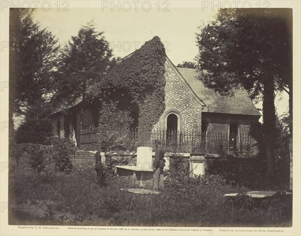 Blandford Church, Petersburg, Virginia, April 1865. Creator: Alexander Gardner.