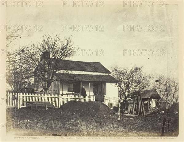 Head-Quarters Major General George G. Meade, July 1863. Creator: Alexander Gardner.