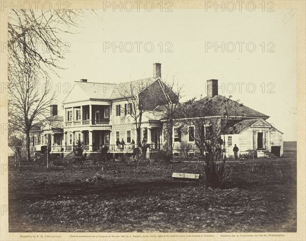 Lacey House, Falmouth, Virginia, December 1862. Creator: Alexander Gardner.