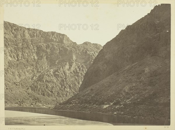 Entrance to Black Cañon, Colorado River, 1871. Creator: Tim O'Sullivan.