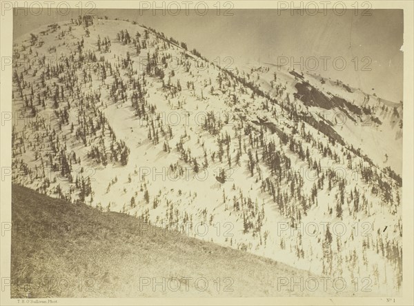 Snow Peaks, Bull Run Mining District, Nevada, 1871. Creator: Tim O'Sullivan.