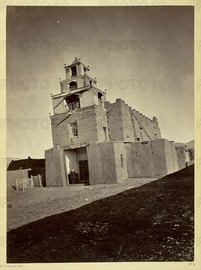 The Church of San Miguel, the Oldest in Santa Fe, N.M., 1873. Creator: Tim O'Sullivan.