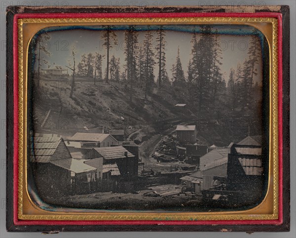 Untitled (Mining Town), 1853. Creator: Unknown.
