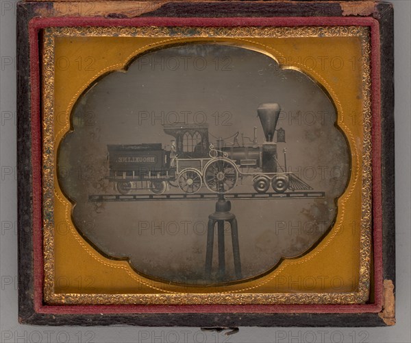 Untitled (Model of Brookline Steam Engine), 1858. Creator: Unknown.