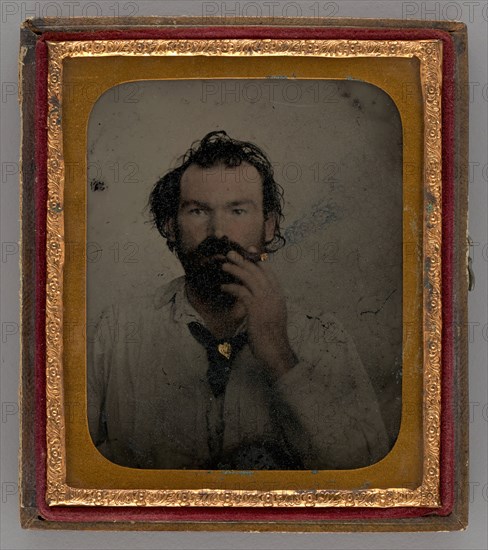 Untitled (Portrait of a Man), 1865. Creator: Unknown.