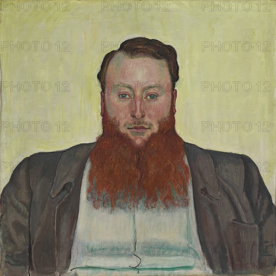 James Vibert, Sculptor, 1907. Creator: Ferdinand Hodler.