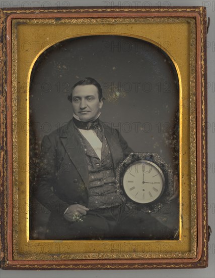 Untitled (Portrait of Edward Olmstead Goodwin), 1854. Creator: Unknown.