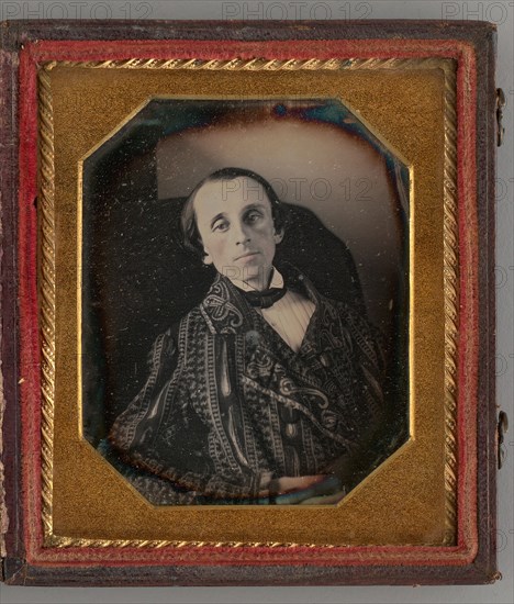 Untitled (Postmortem Portait of a Man), 1848. Creator: Unknown.