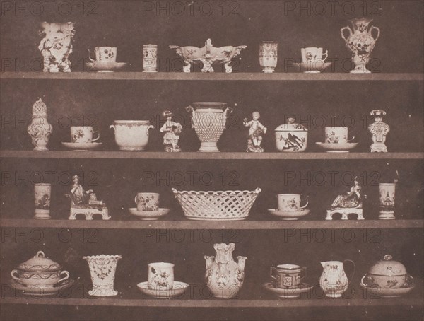 Articles of China, 1843/44. Creator: William Henry Fox Talbot.