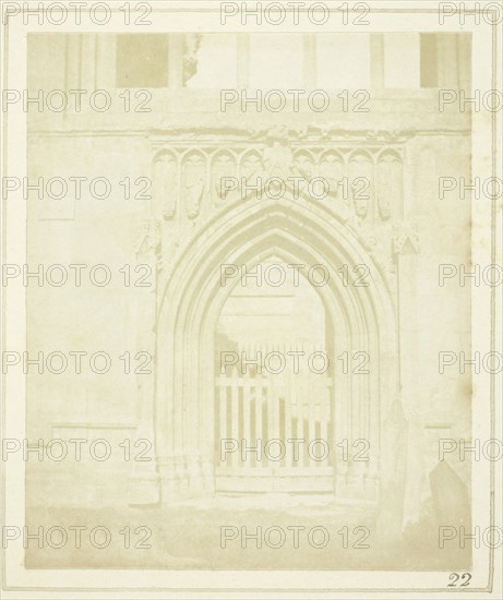 Melrose Abbey, 1844. Creator: William Henry Fox Talbot.