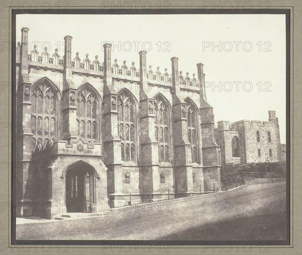 St. George's Chapel, Windsor, c. 1843/47. Creator: William Henry Fox Talbot.