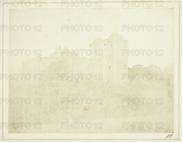 The Castle of Doune, 1844. Creator: William Henry Fox Talbot.